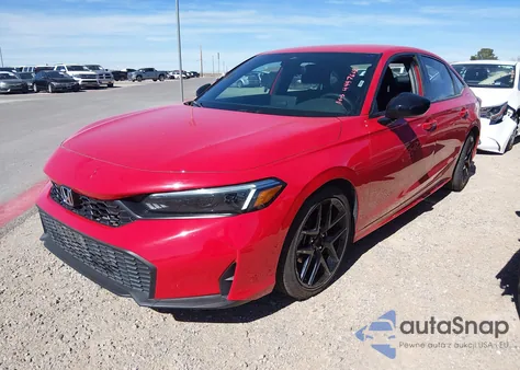 2025 Honda Civic Sport из США, поврежденный, VIN 2HGFE2F52SH596884